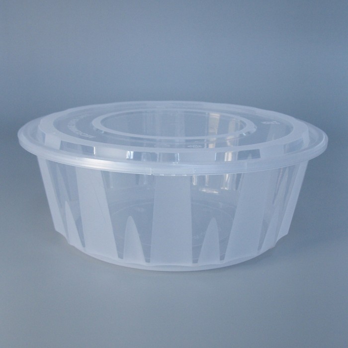 PP bucket-style tamper-evident food container
